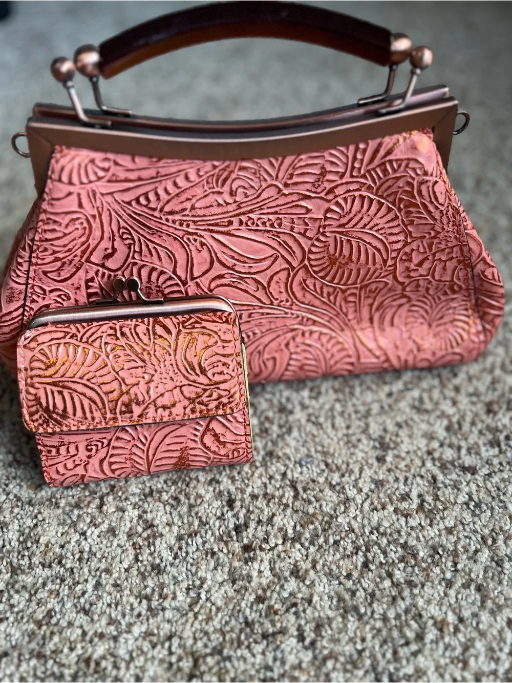 Patricia Nash stylish coral